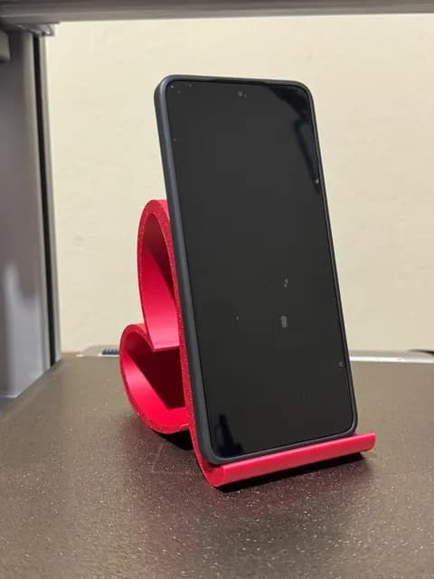 Suporte Celular Coração - miniatura 2