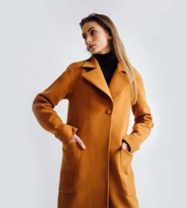 Orange coat