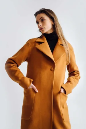 Orange coat